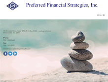 Tablet Screenshot of financialstrategiesforlife.com